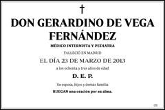 Gerardino de Vega